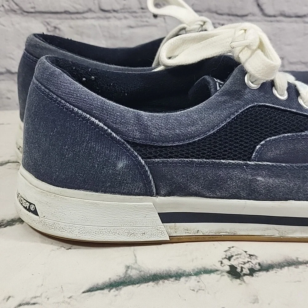 Sperry Top Sider Boat Shoes Womens Sz 9 Navy Blue‎ Platform Chunky Y2K Sneakers